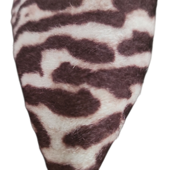 Nine West Women's Brown Leopard Print Block Heel Pump Size 7 - Picture 7 of 7